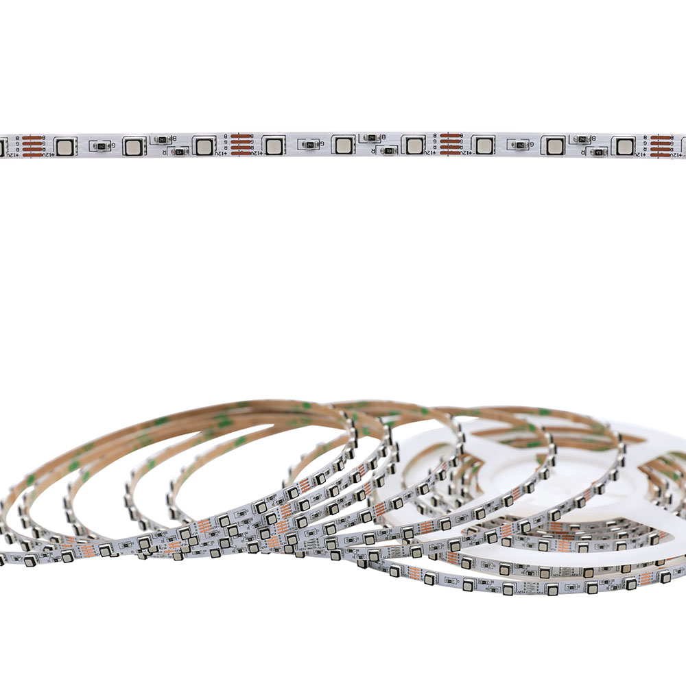 5mm Ultra Narrow RGB Color Changing LED light Strips - DC12V 72LEDs/m 16.4ft 5mm Ultra Narrow RGB Color Changing LED light Strips - DC12V 72LEDs/m 16.4ft